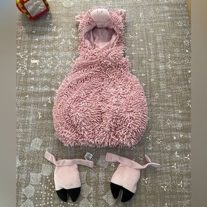 Toddler pig costume - size 12-18 mos